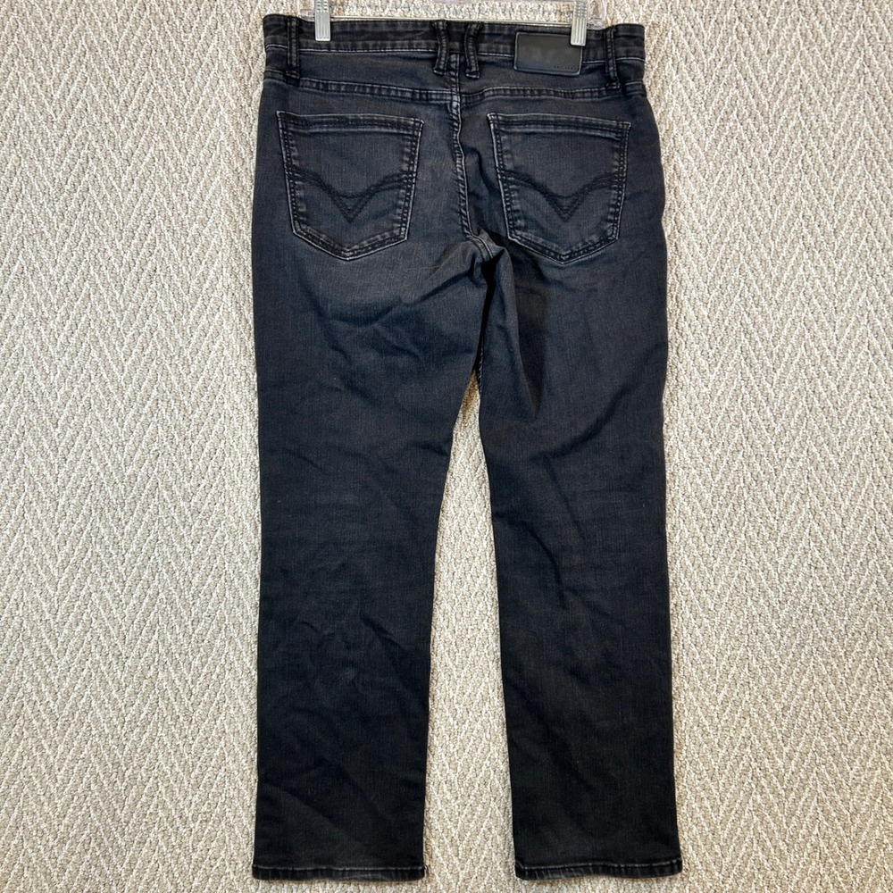 BKE Jeans Mens 32x30 Jake Straight Leg Faded Black Stretch Denim Pants Y2K